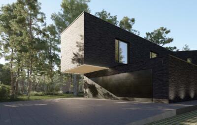 Nowoczesna architektura w otoczeniu natury. Ciche miejsce do życia.
