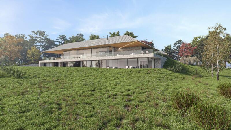 Dom na wzgórzu projektu NA NO WO architekci