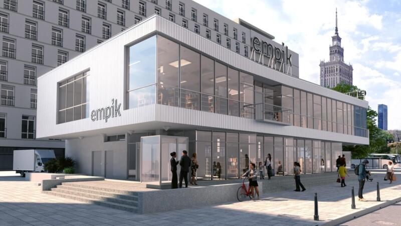 Nowoczesny, przeszklony budynek w centrum miasta. Architektura i styl!