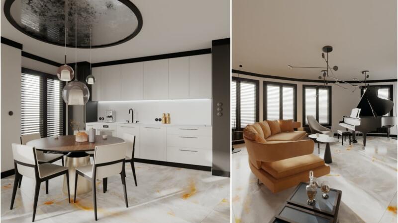 Marta Koniczuk i apartament z artystycznym charakterem