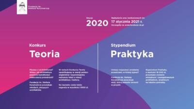 Nowa edycja konkursów fundacji im. Stefana Kuryłowicza - Konkurs TEORIA oraz Stypendium PRAKTYKA 2020