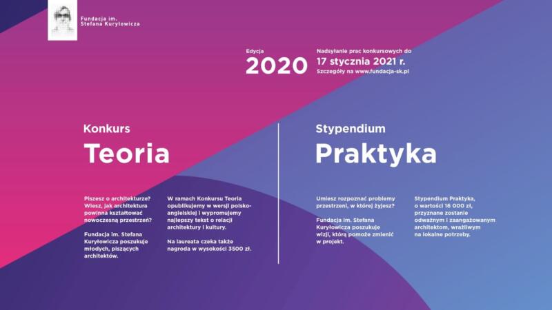 Nowa edycja konkursów fundacji im. Stefana Kuryłowicza - Konkurs TEORIA oraz Stypendium PRAKTYKA 2020