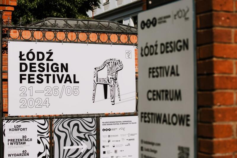 Festiwal designu w Łodzi, kreatywność architektury, zaproszenie.