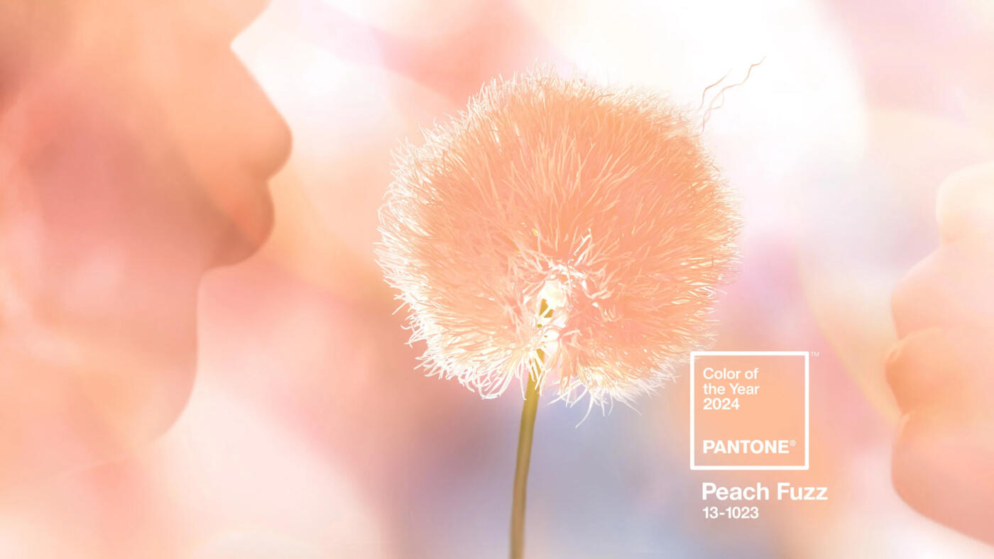 Peach Fuzz 13-1023 – Pantone Colour of the Year 2024