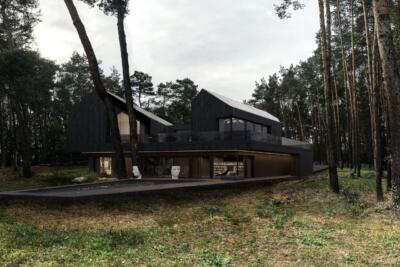 Domek gościny przy RE: REDWOOD HOUSE - REFORM Architekt - Marcin Tomaszewski