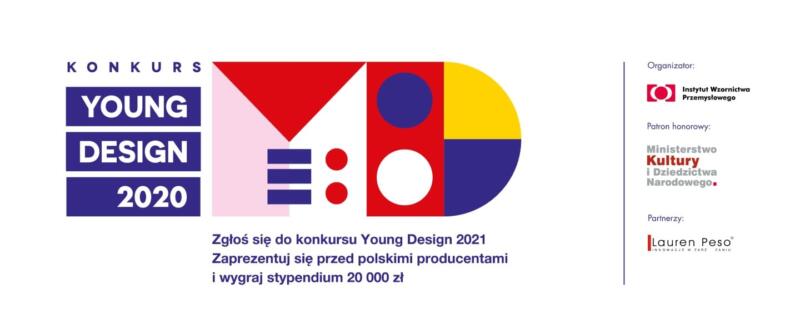 Ruszył konkurs dla młodych projektantów - Young Design 2020