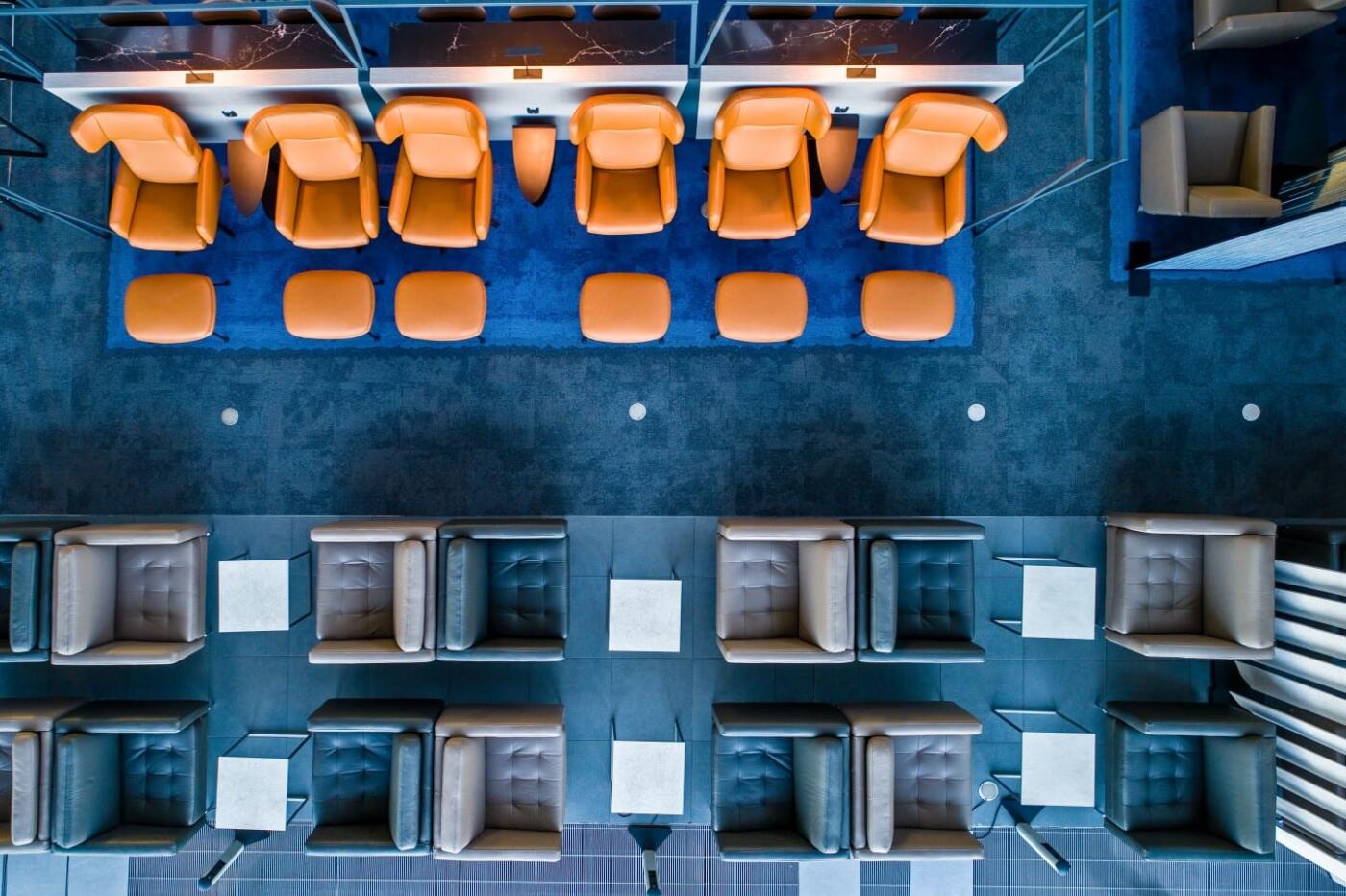 VIP Lounge stworzony przez BoConcept Business - BoConcept Hamburg am Fischmarkt - Lotnisko w Hamburgu