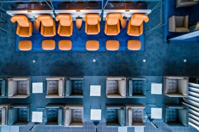 VIP Lounge stworzony przez BoConcept Business - BoConcept Hamburg am Fischmarkt - Lotnisko w Hamburgu