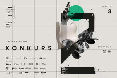 Konkurs architektury wnętrz SAW, edycja 3, nowoczesny design.