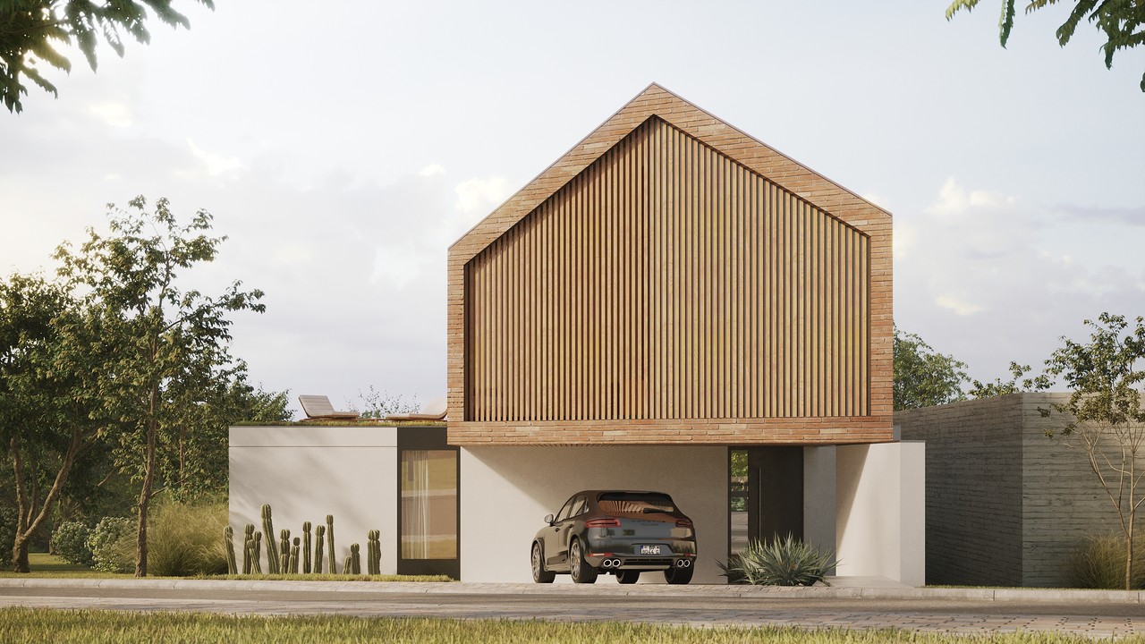 A modern barn in Mexico? Poles showed class