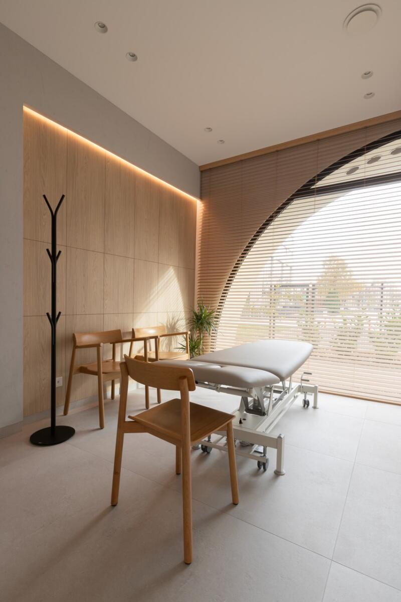 Osteopatia Poznań - projekt MSDL Michał Szuba Design LAB - foto Jaga Kraupe