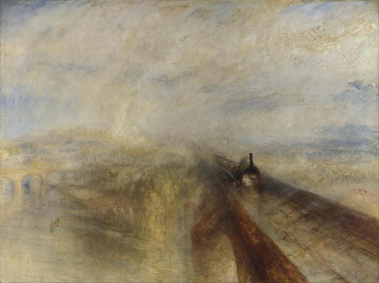 William Turner – Deszcz, para, szybkość - Rain, Steam and Speed – The Great Western Railway