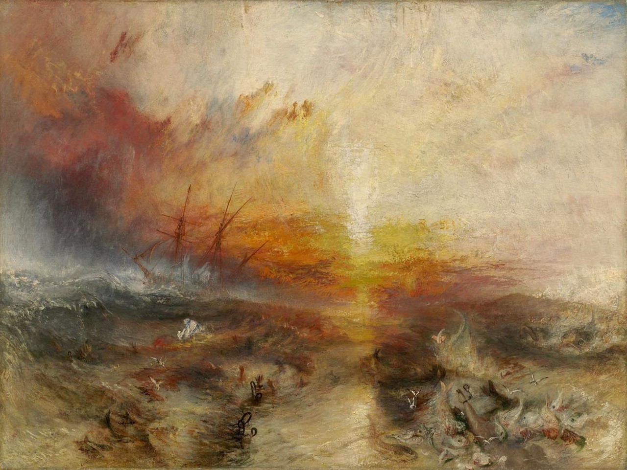Joseph Mallord William Turner – Statek niewolniczy - The Slave Ship