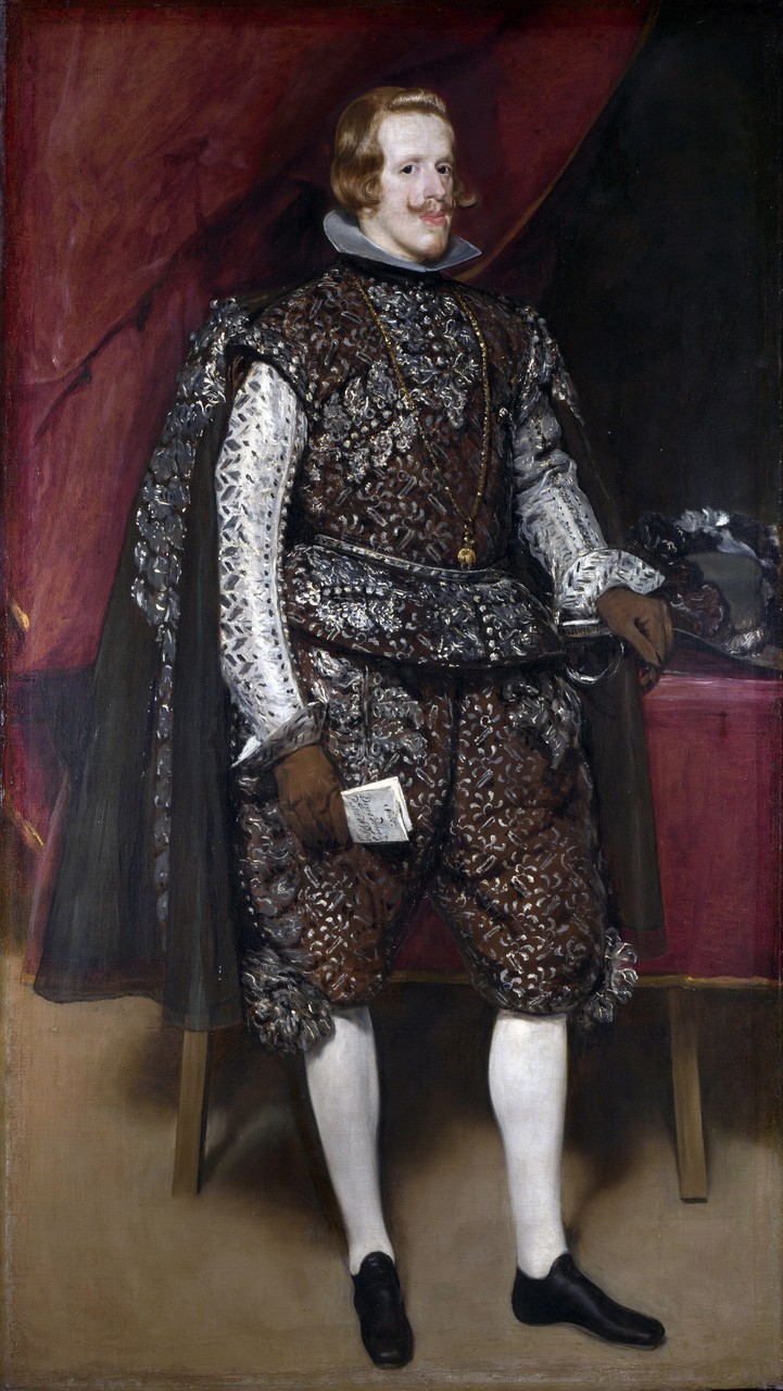 Diego Velazquez – Felipe IV de castaño y plata