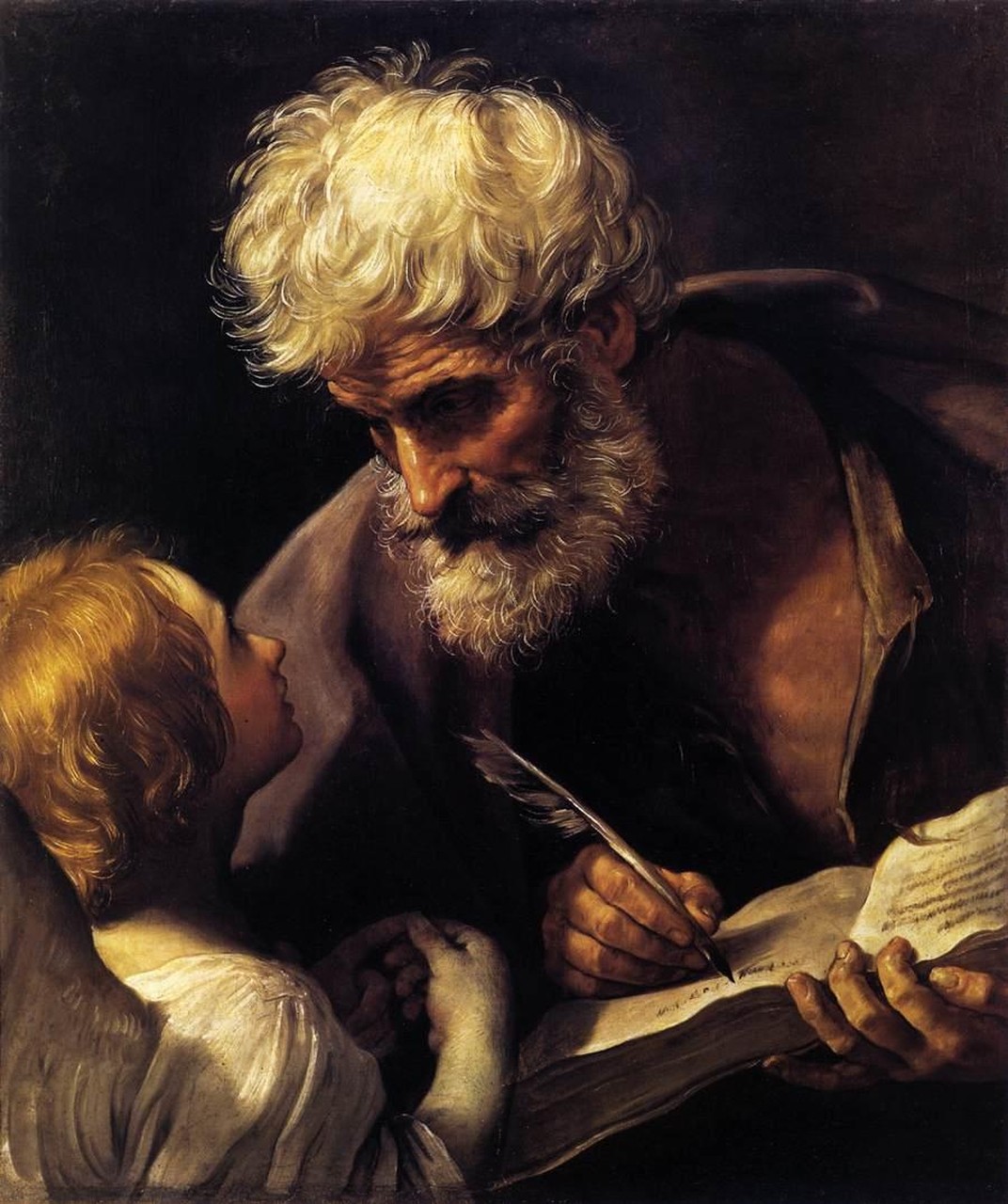 Guido Reni – Saint Matthew and the Angel