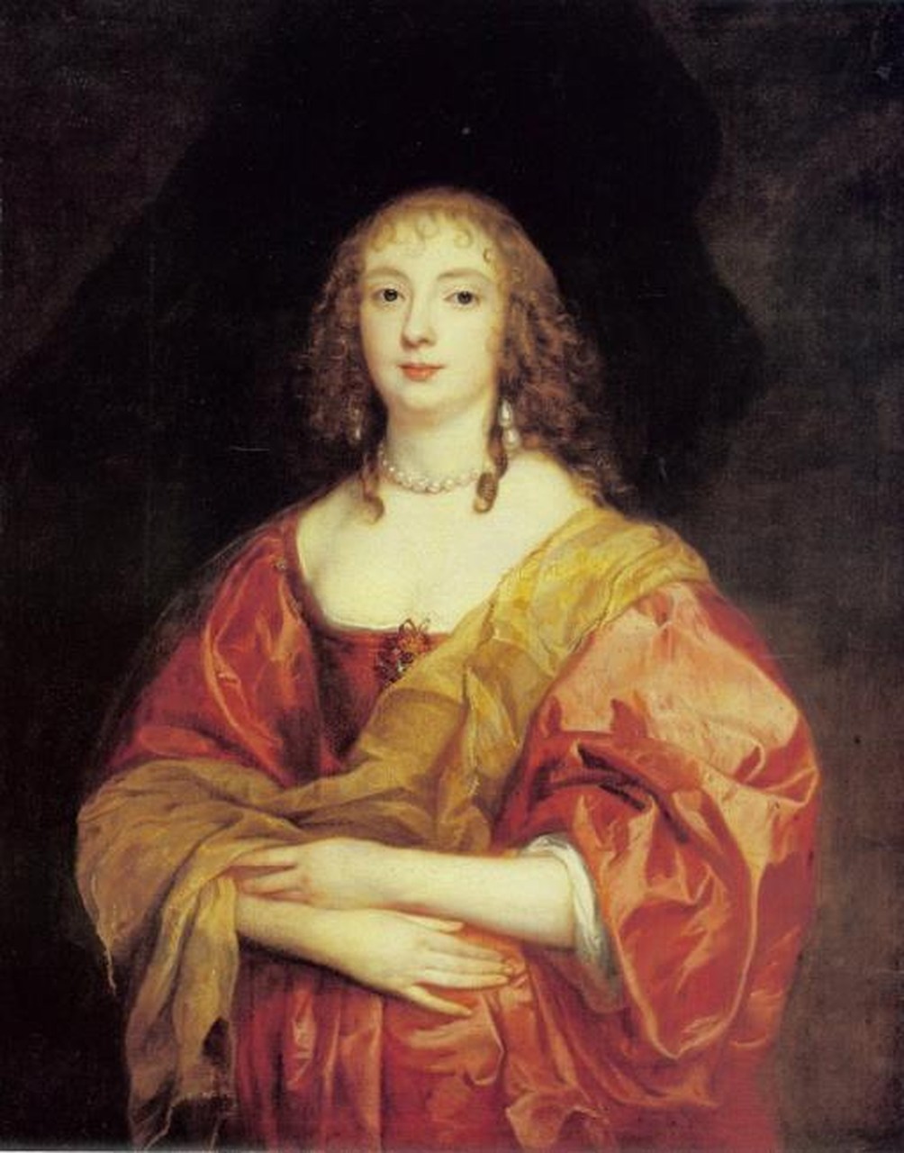 Anthony van Dyck – Portrait of Anne Carr, Lady Russell, Countess of Bedford