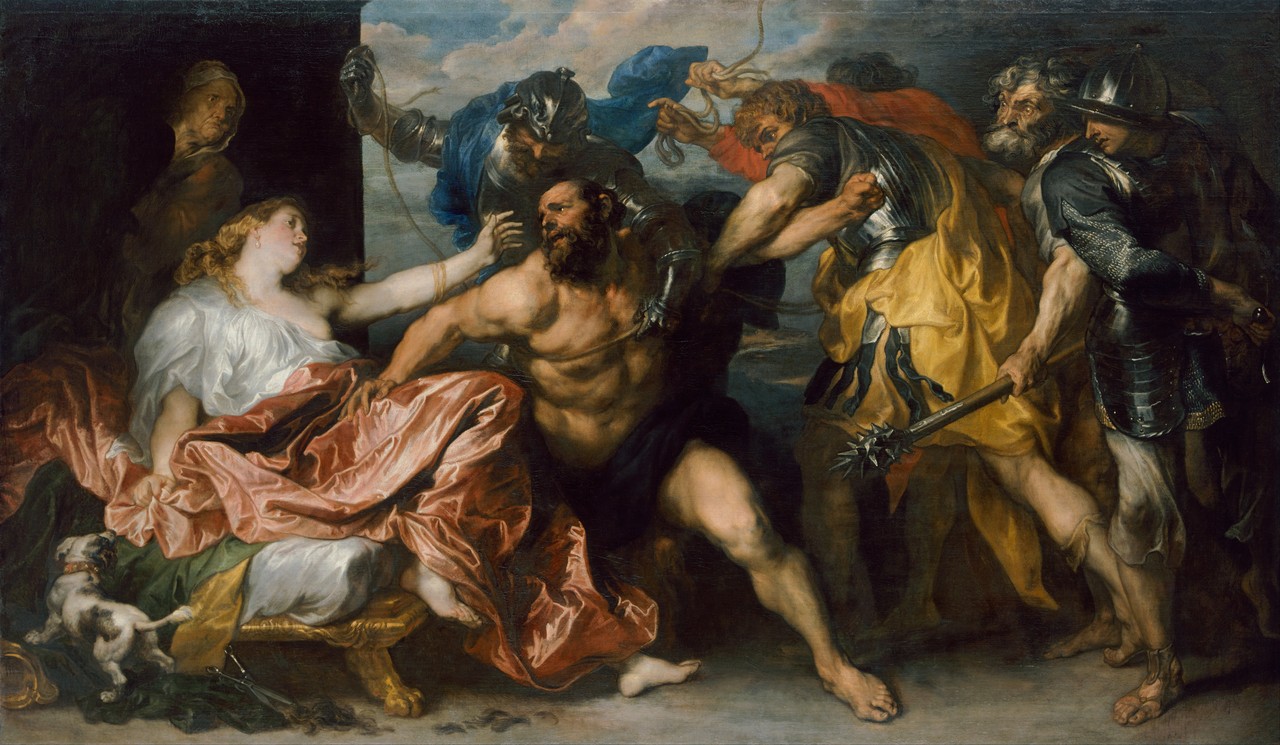 Anthony van Dyck – De gevangeneming van Simson
