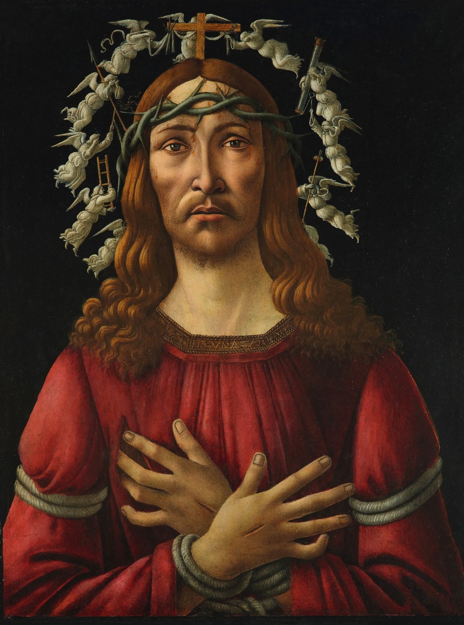 Sandro Botticelli - The Man of Sorrows
