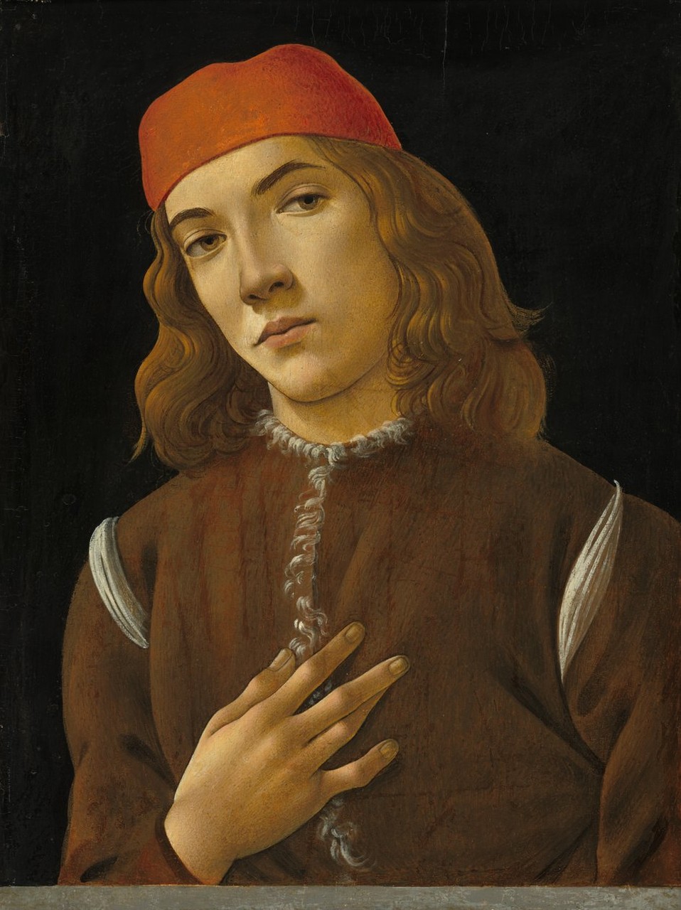 Sandro Botticelli - Portrait of a Youth