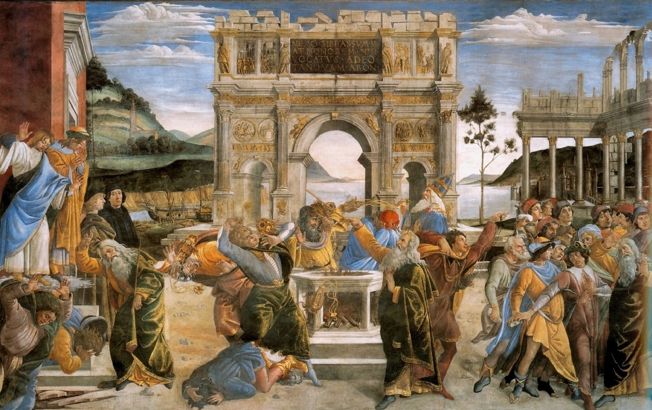 Sandro Botticelli - Punishment of the Rebels