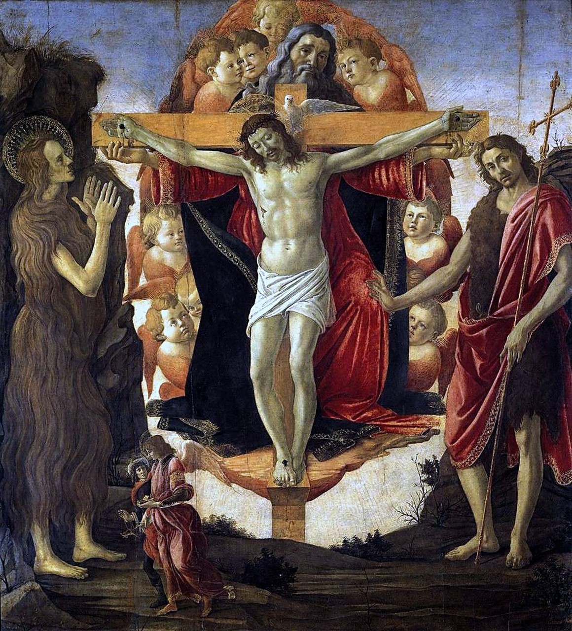 Sandro Botticelli - Święta Trójca