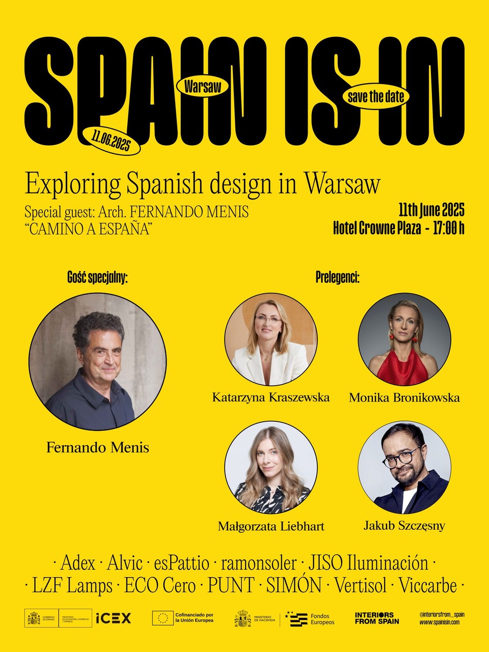 „SPAIN IS IN – CAMINO A ESPAÑA” – hiszpański design wraca do Warszawy