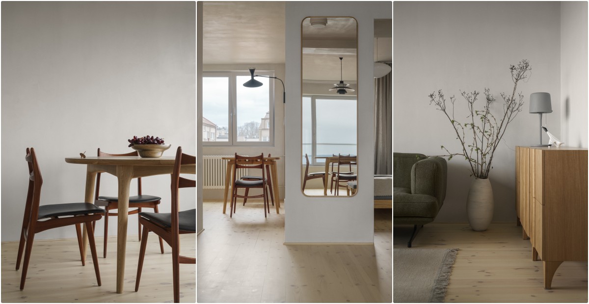 Wakacyjne mieszkanie w Kamieniu Pomorskim – vintage, stal i drewno - projekt Loft Kolasiński - foto Joel Hauck
