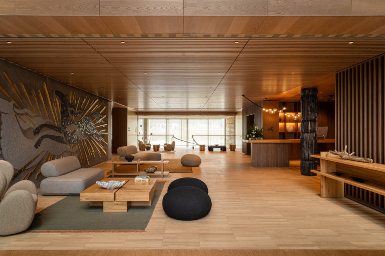 Wnętrza Hotelu Glar w Wisełce na Wyspie Wolin – NOKE Architects