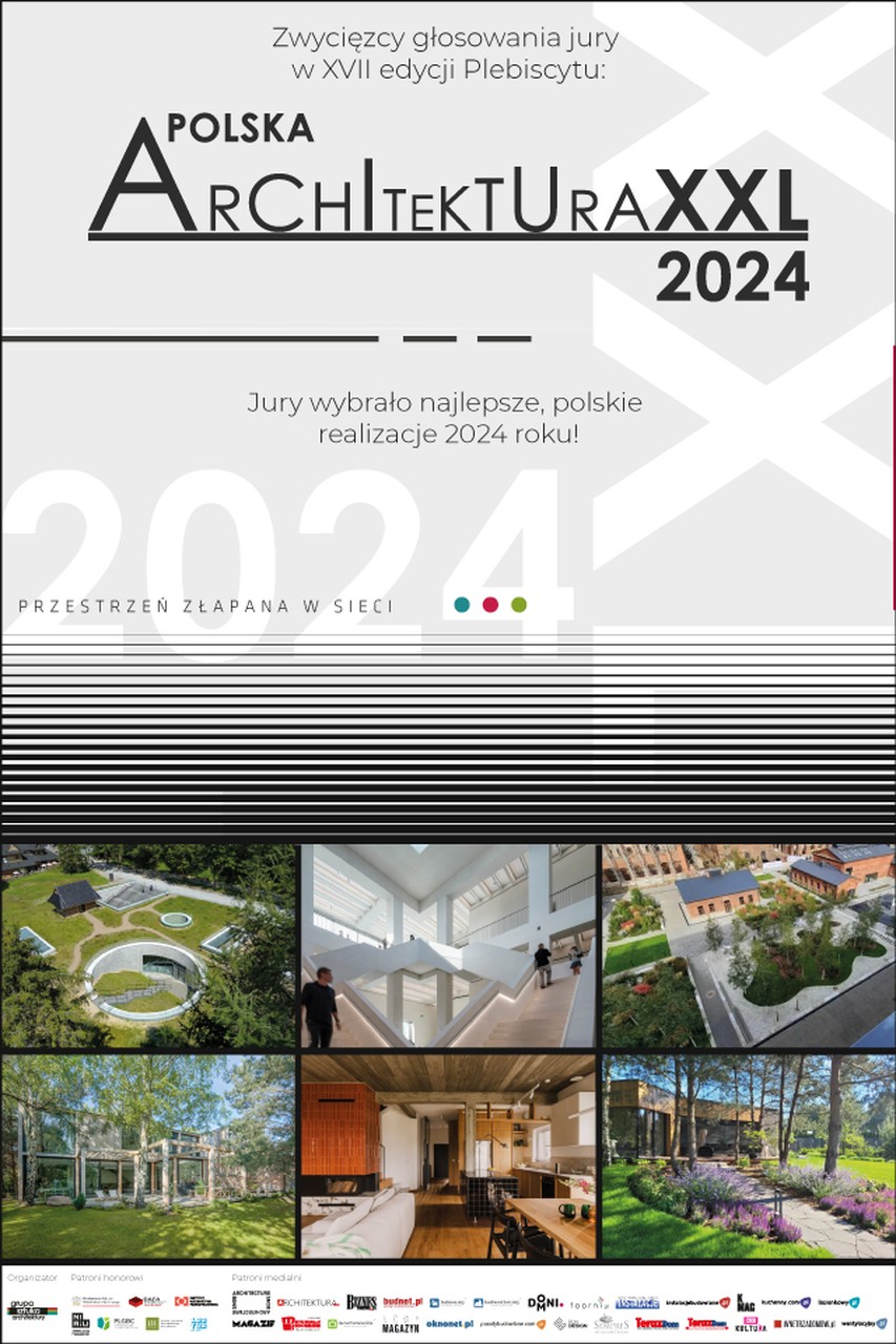 Znamy zwycięzców plebiscytu Polska Architektura XXL 2024 w głosowaniu jury