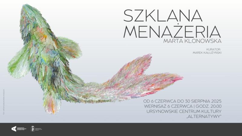 „Szklana menażeria” w stolicy – wystawa rzeźb Marty Klonowskiej