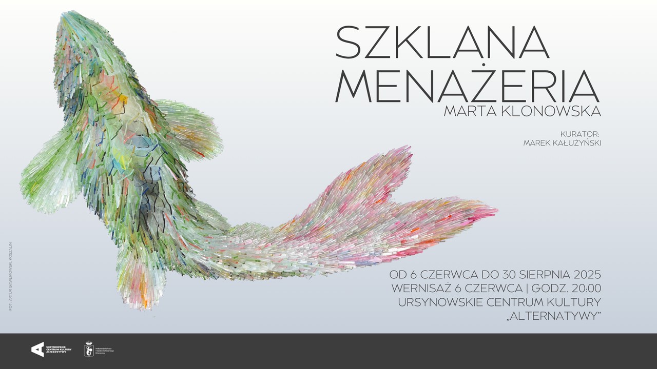 „Szklana menażeria” w stolicy – wystawa rzeźb Marty Klonowskiej