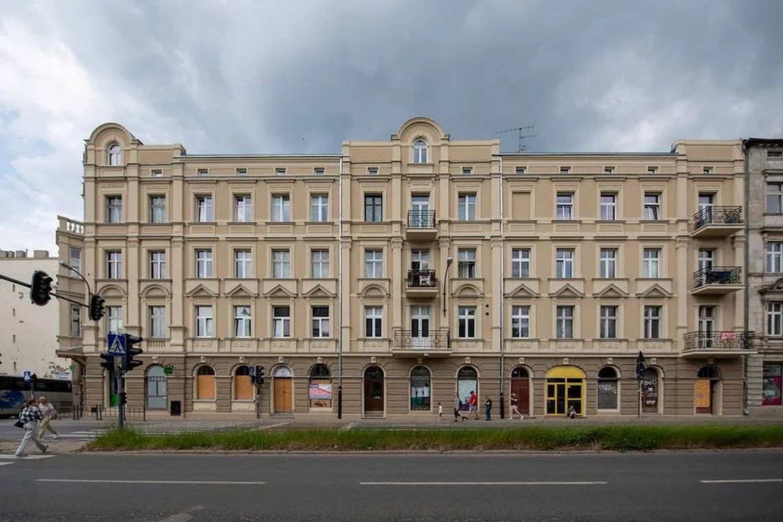 Ta kamienica przy zbiegu Struga i Wólczańskiej w Łodzi zachwyca po remoncie - foto UML.PL