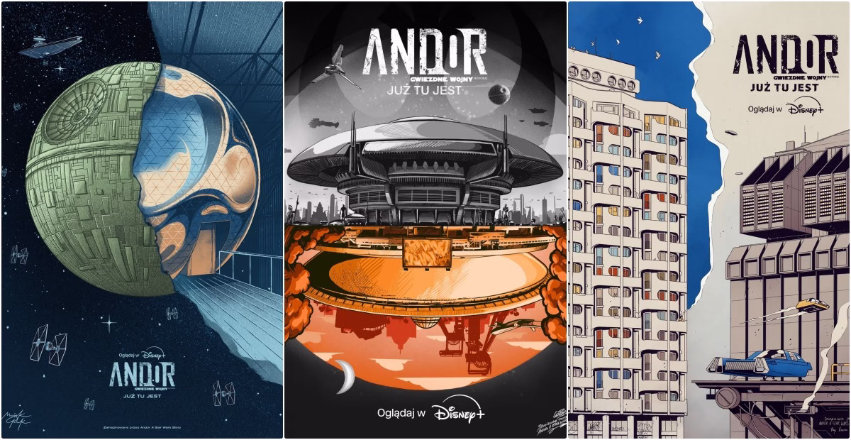 Gwiezdne Wojny na ścianach polskich miast? Murale „Andor” hipnotyzują przechodniów