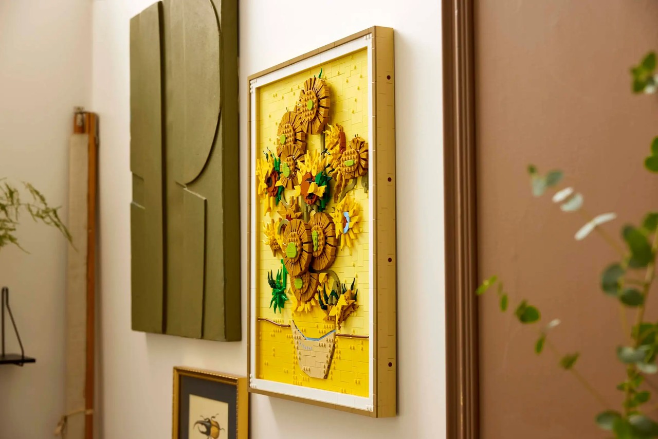 LEGO® Art „Słoneczniki” Vincenta van Gogha (31215)