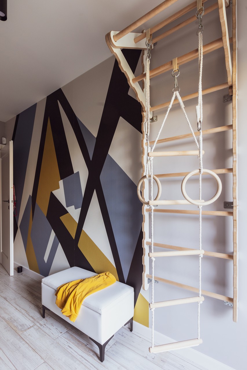Nowy początek po rozwodzie. 60 m2 kobiecego modern farmhouse pod Krakowem - projekt Awitku Studio - foto Mufka Fotografia