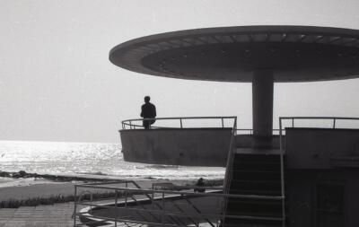 Eforie, taras wypoczynkowy, 1958, arch. C. Lazarescu, N. Stopler, L. Popovici, Arhitektura