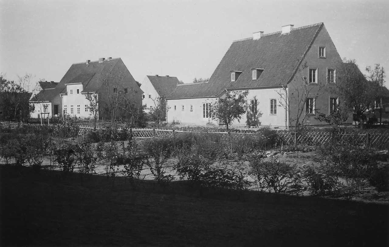 Gartenvorstadt Zichenau (późniejsze osiedle Bloki w Ciechanowie), lata 40. XX w., ze zbiorów prywatnych Wiesława Brodeckiego