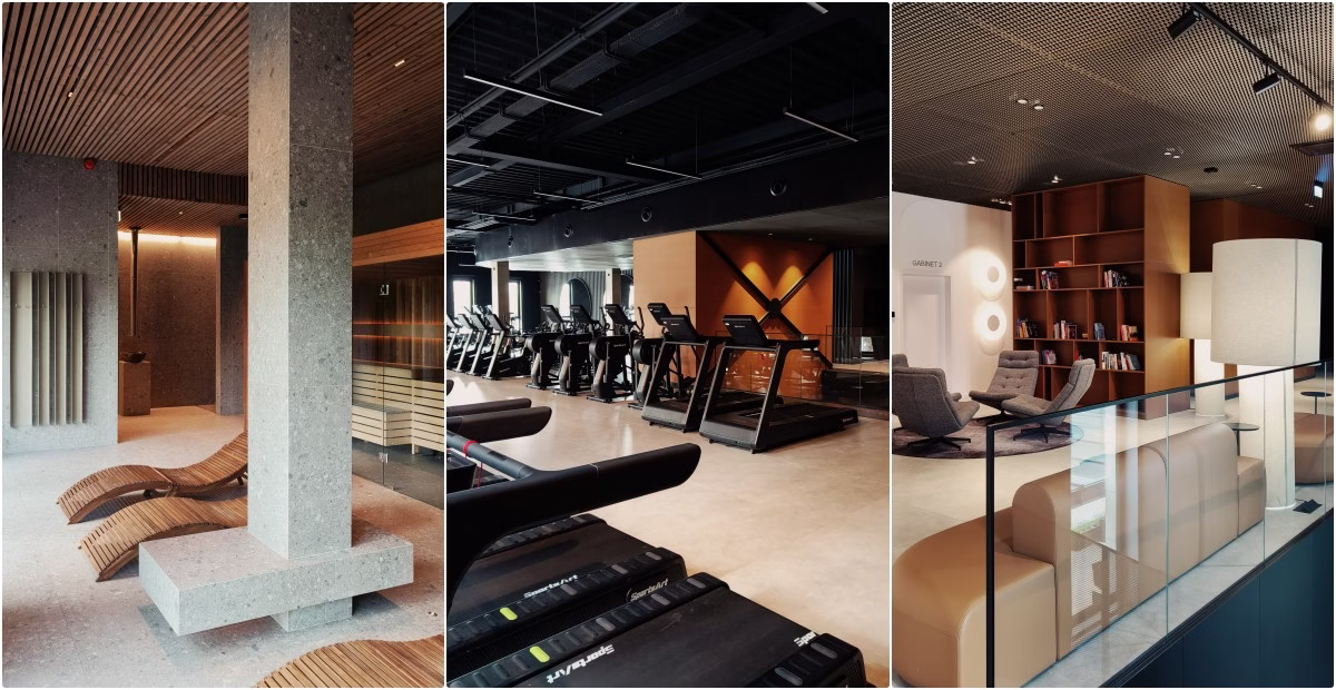 GO PORT ŚREM siłownia & fitness & SPA – holistyczny projekt w standardzie premium - projekt SPACELAB