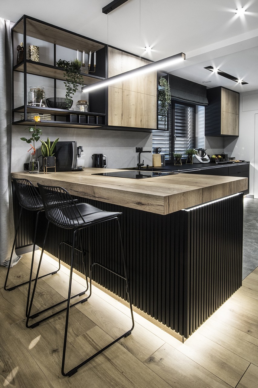 The interior, which was designed by Karolina Gorwa from the studio InSign Aranżacje
