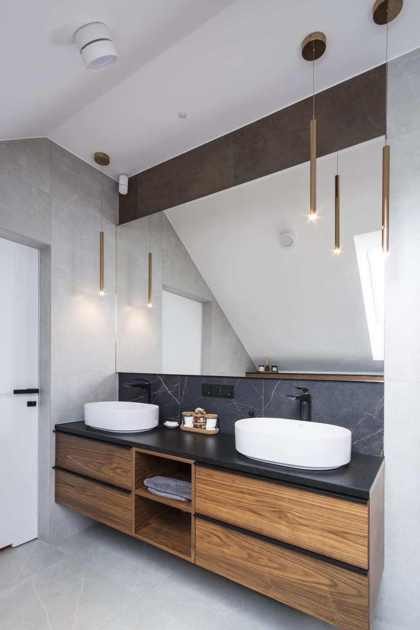 The interior, which was designed by Karolina Gorwa from the studio InSign Aranżacje