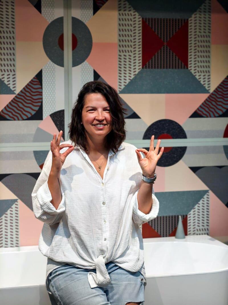 Projektantka wnętrz Karolina Sierska-Ulikowska z pracowni Yo Home Design - foto Agnieszka Wichracka