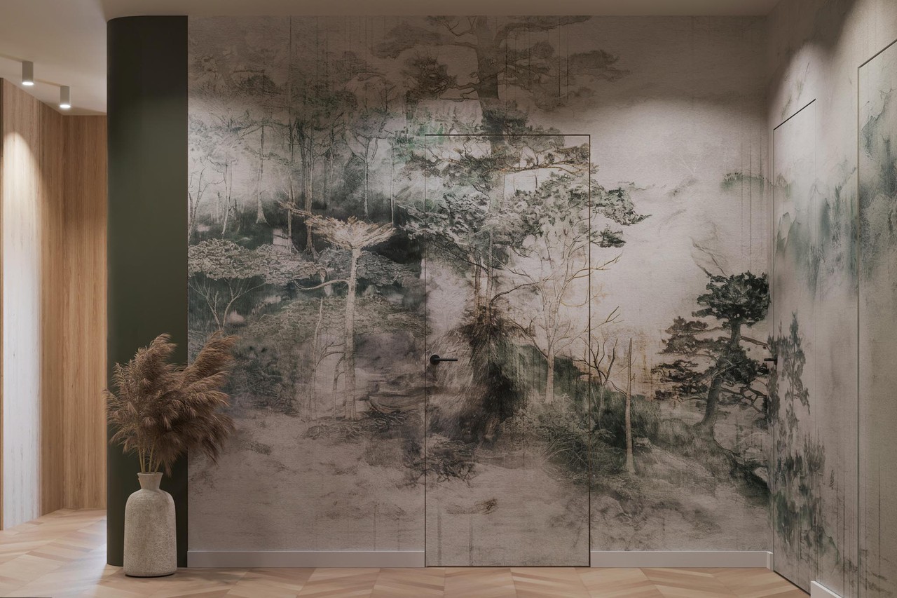 Wall Art - tapeta Bonzai