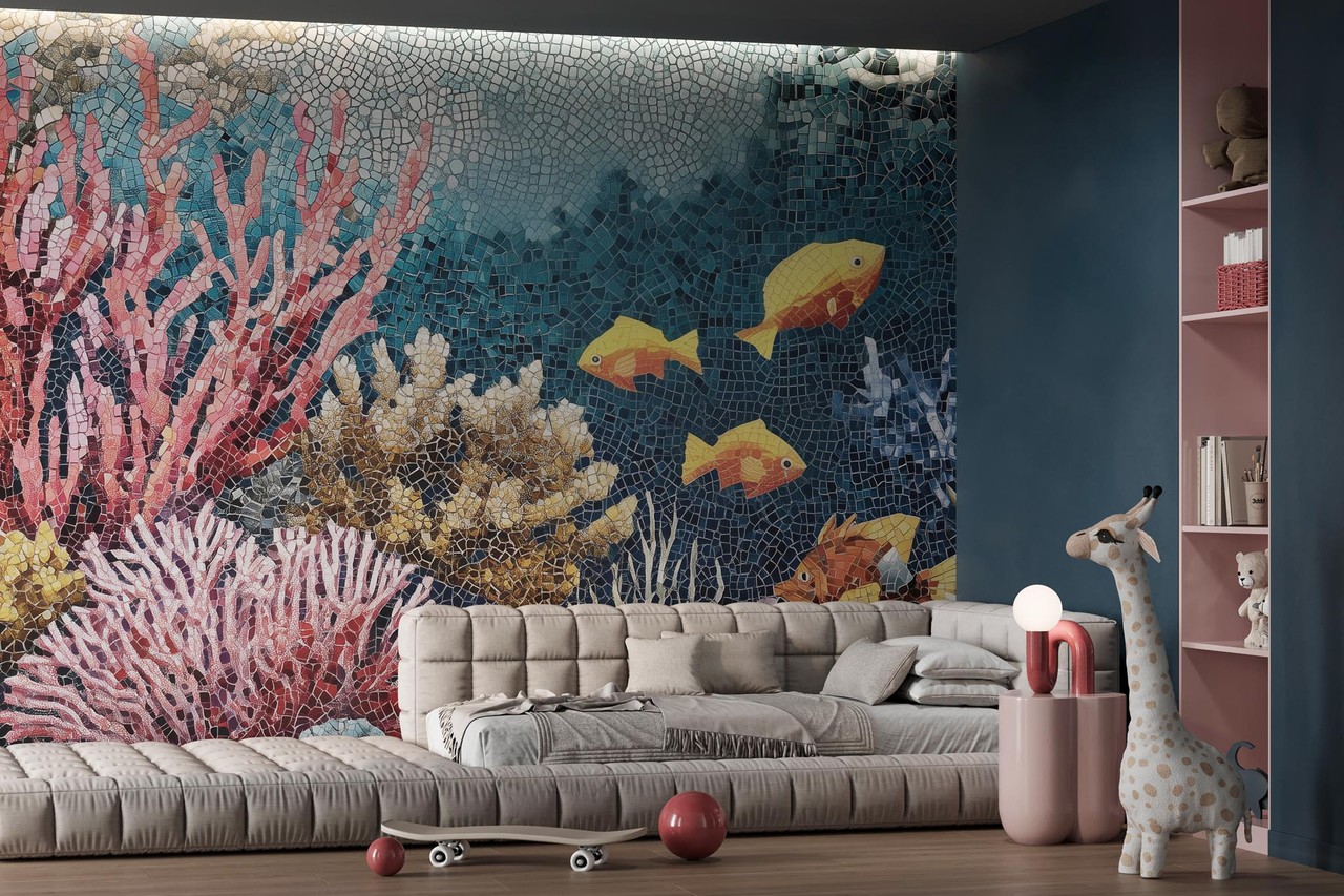 Wall Art - tapeta Oceania - projekt Paweł Musiałowski