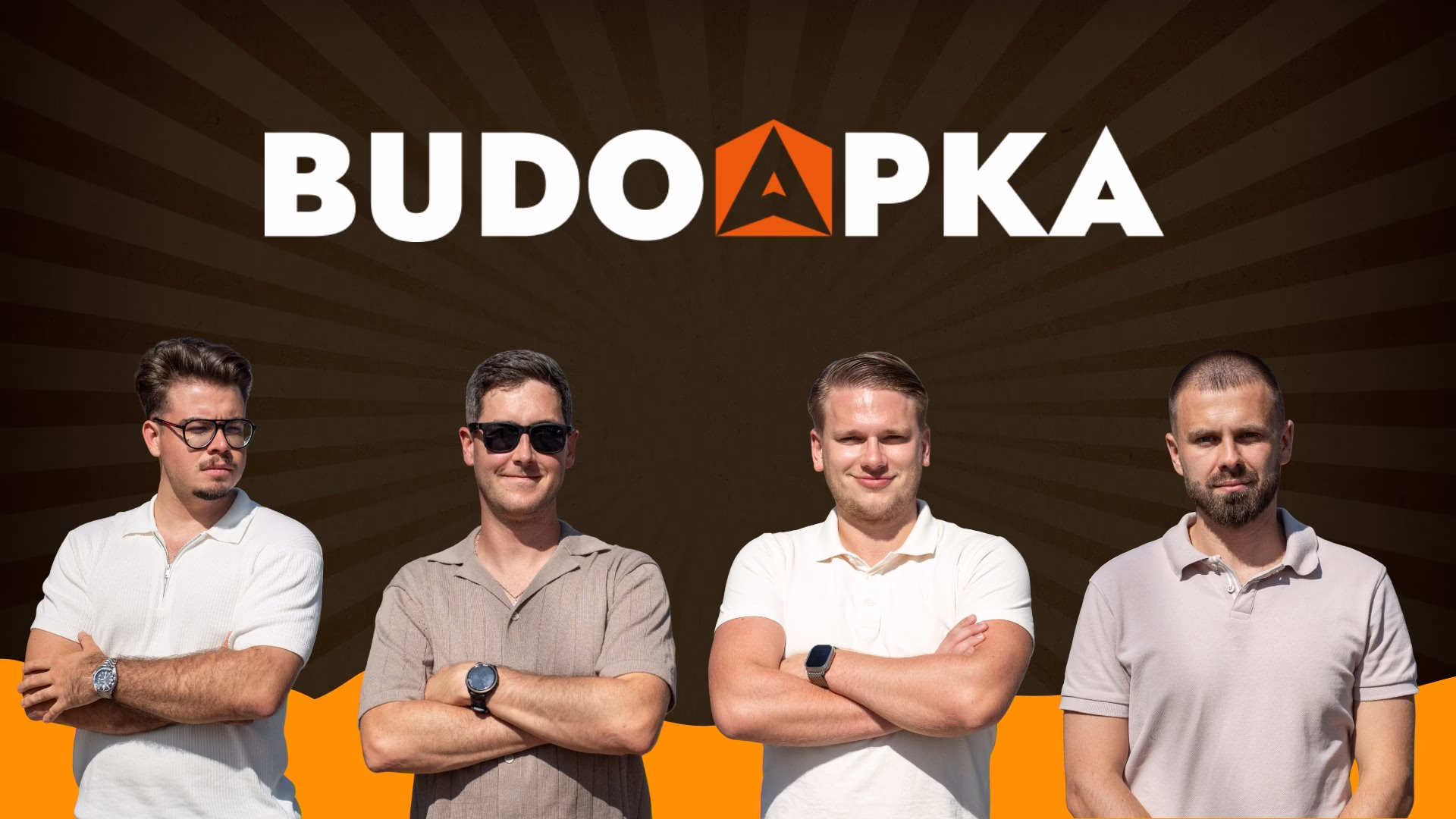 Michał, Bartłomiej, Konrad i Mateusz – założyciele aplikacji Budoapka